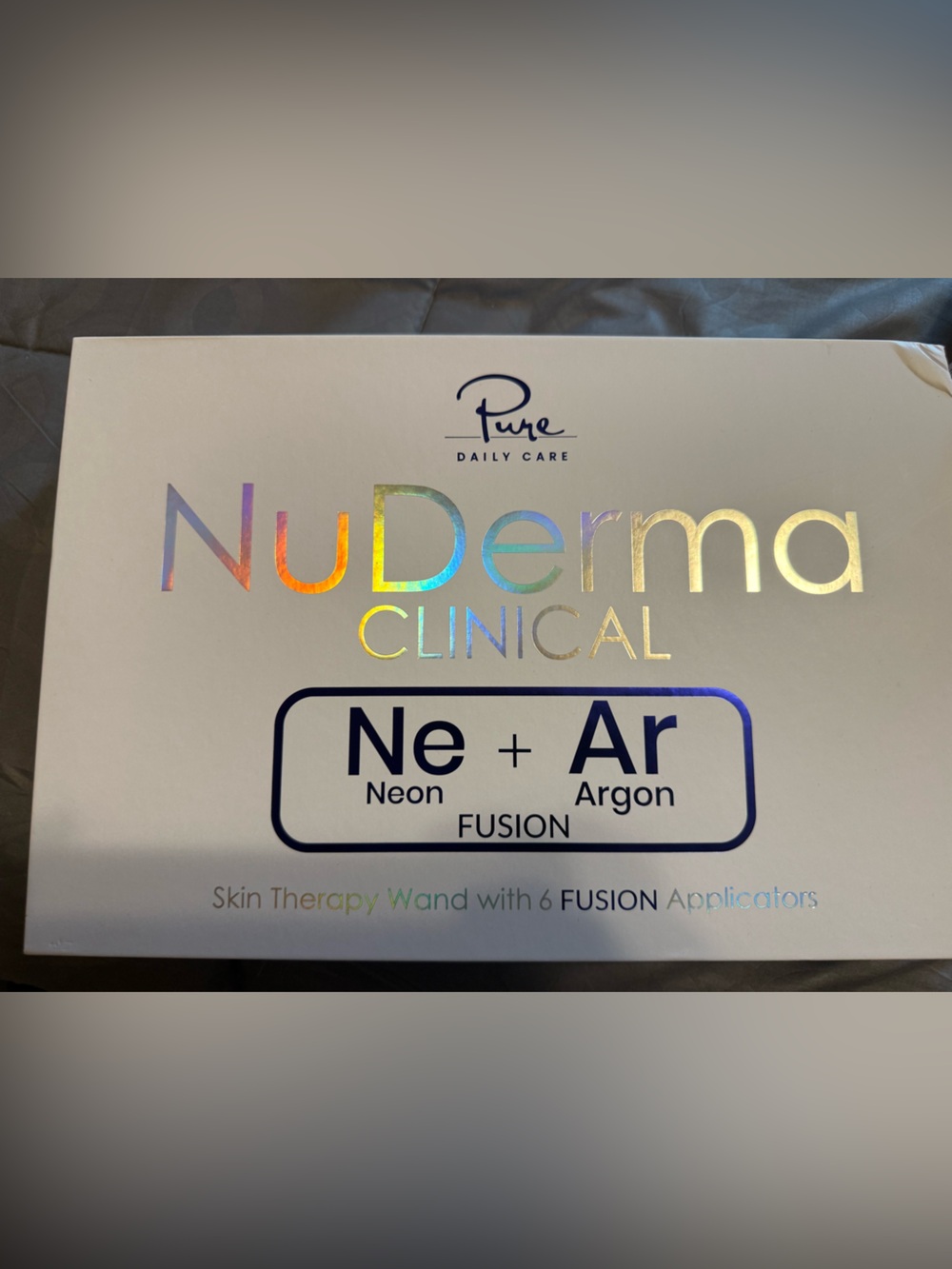 NuDerma Clinical Neon + Argon Fusion Skin Therapy Set